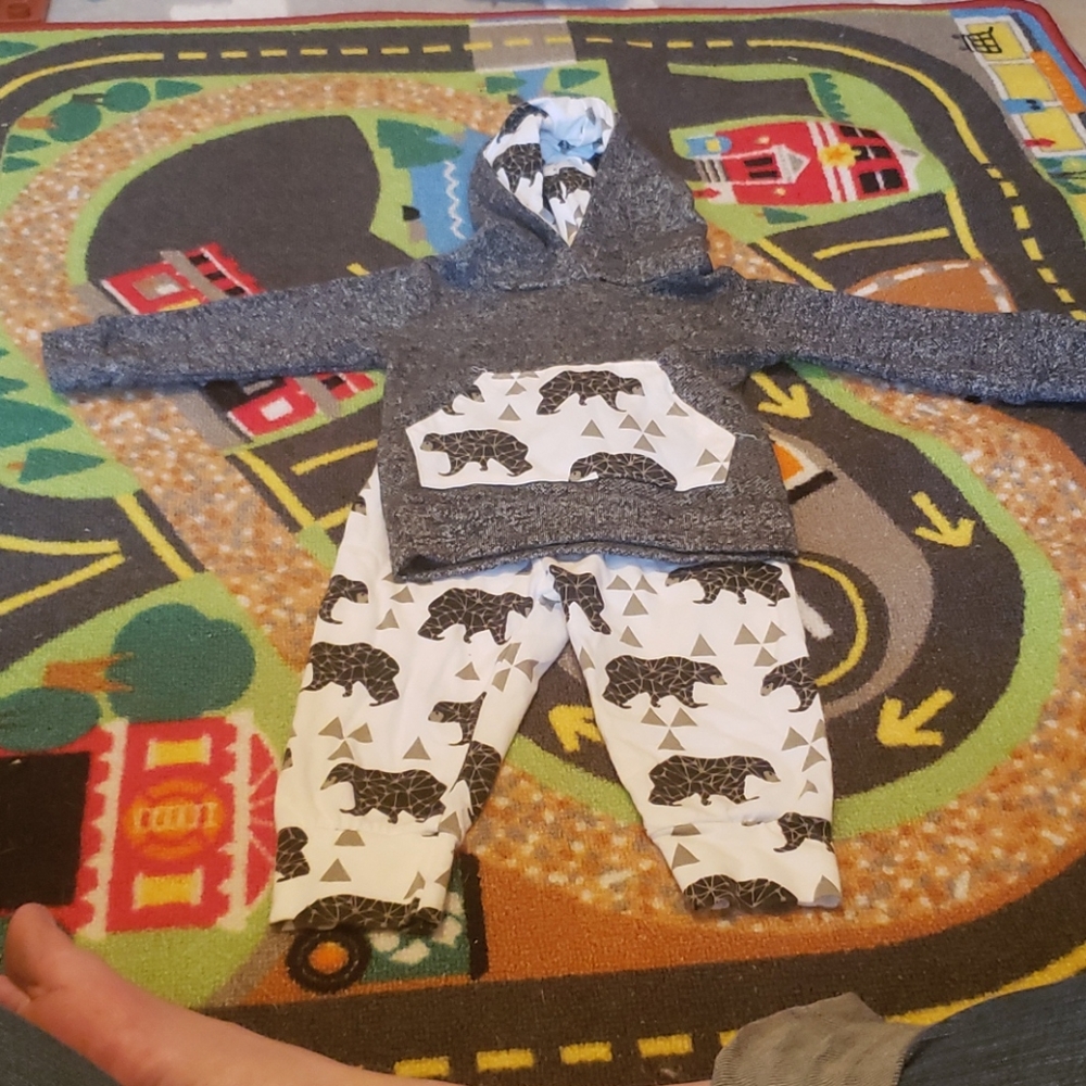 Size 6 to 12 month baby boy outfit